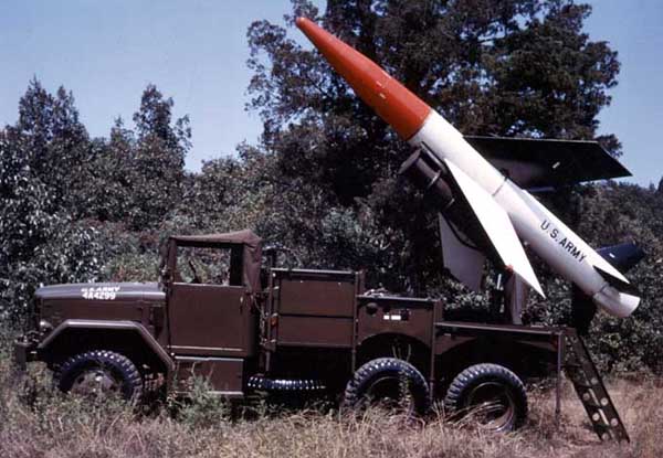 Raket lanceerinstallatie.